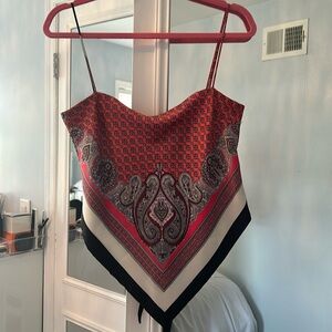 Zara Bandana Top